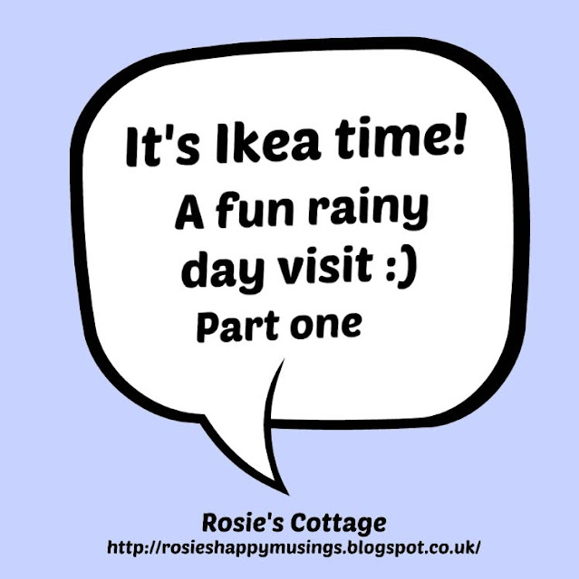 It's Ikea time! A fun rainy day visit part one