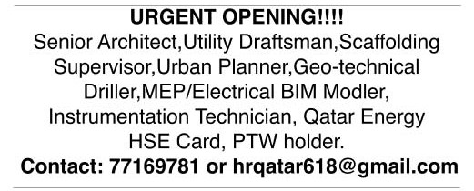 Jobs Interviews In Doha Qatar From Today