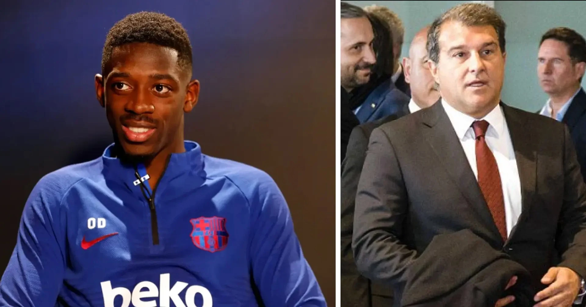 Barcelona progressing in talks to extend Dembele to 2024