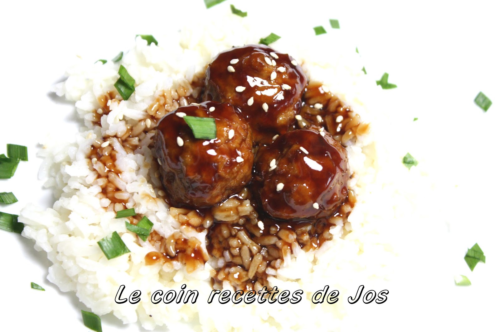 Le Coin Recettes De Jos Boulettes De Poulet Sauce General Tao
