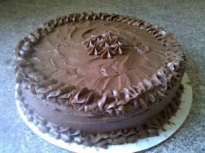 Coffee Tequila Chocolate Cake