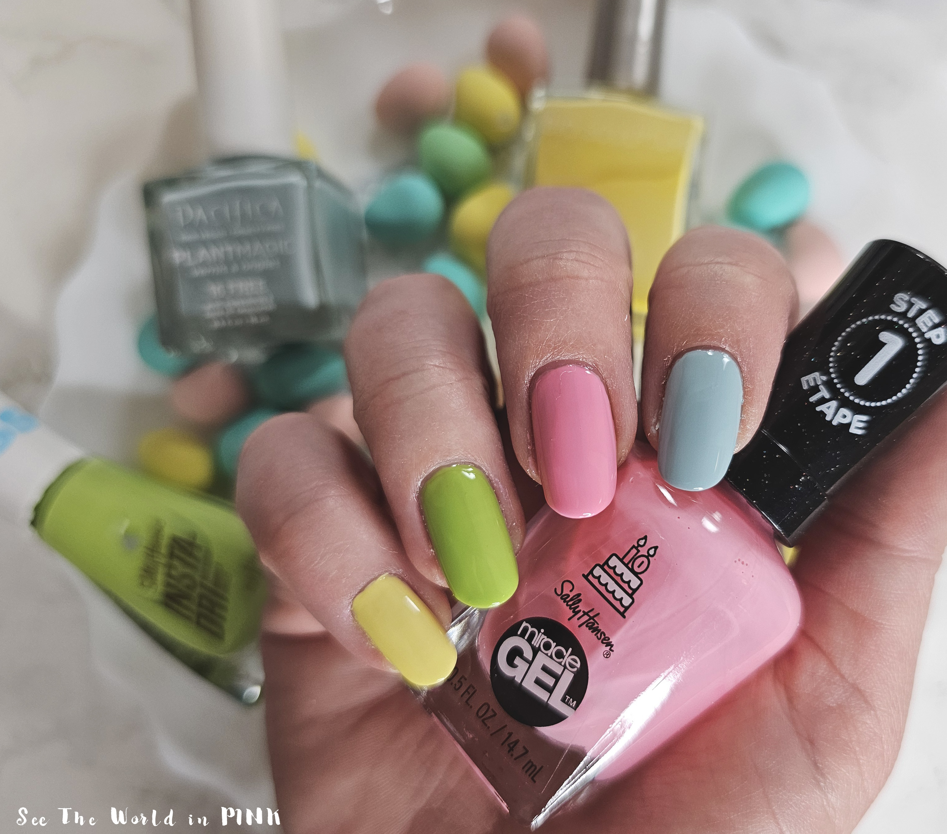 Manicure Tuesday - Easter Mini Egg Nails