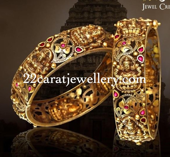 Kundan Lakshmi Bangles from JCS