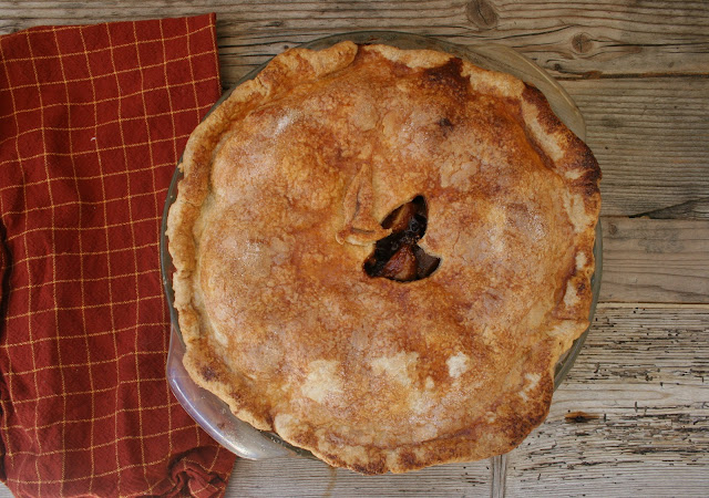 Pear & Cardamom-Fig Pie