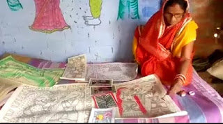 madhubani-usha-devi-state-award-nomitation-madhubani-painting