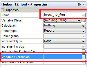 iReport Dynamically changing font size