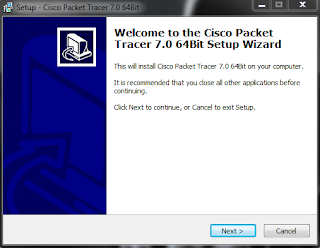 Instalasi Cisco Packet Tracer