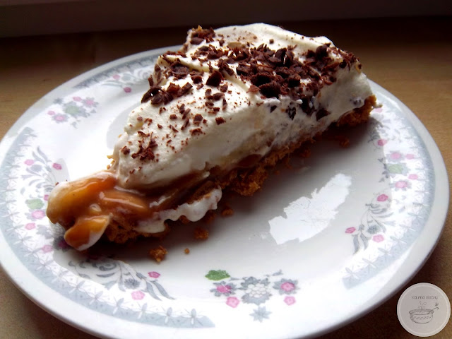 Banoffee pie | Bez pieczenia kolano muchy