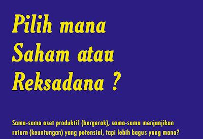 Perbedaan Saham dan Reksadana