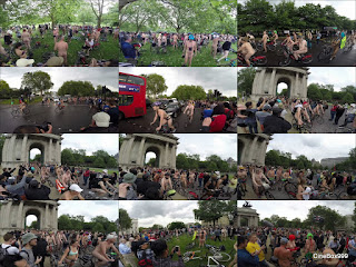 London World Naked Bike Ride 2016.