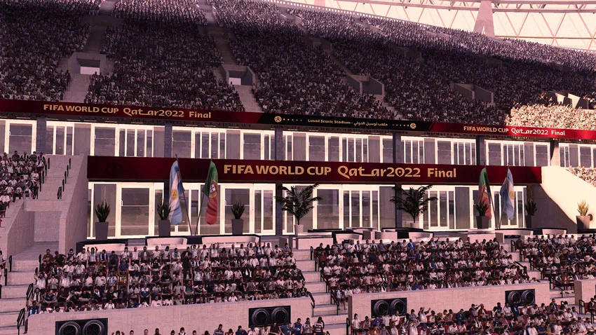 PES 2021 Lusail Iconic Stadium | FIFA World Cup Qatar 2022