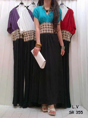 Maxi Dress Etnik Kode SR 355