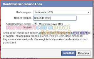 Daftar Akun Facebook Baru