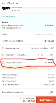 Cara Bayar Shopee di Indomaret