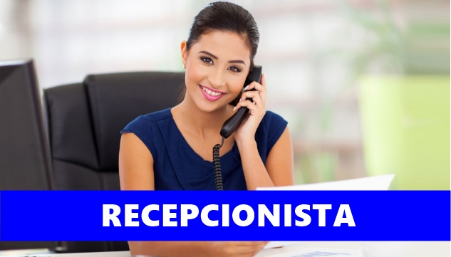 emprego curitiba de recepcionista