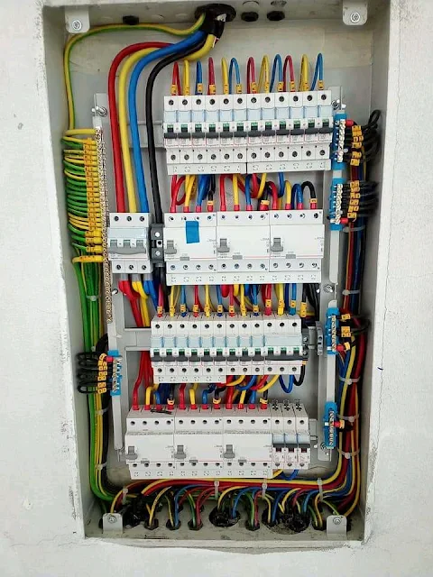 Electrical installation in Cameroon
