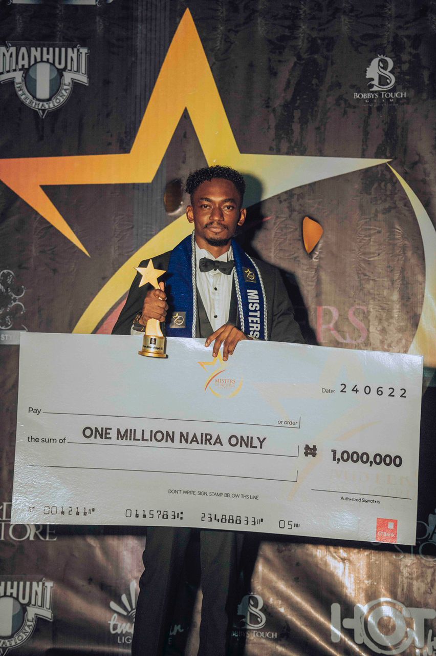 Shamsudeen Idris crowned Misters of Nigeria 2022