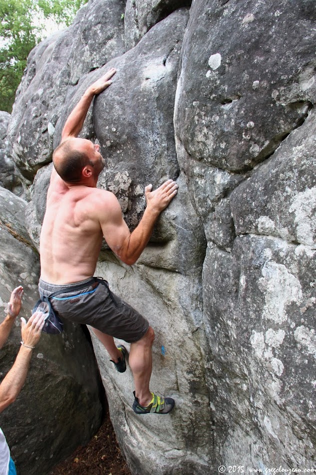 Christophe aux prises avec l’Eunuque, Rocher Canon