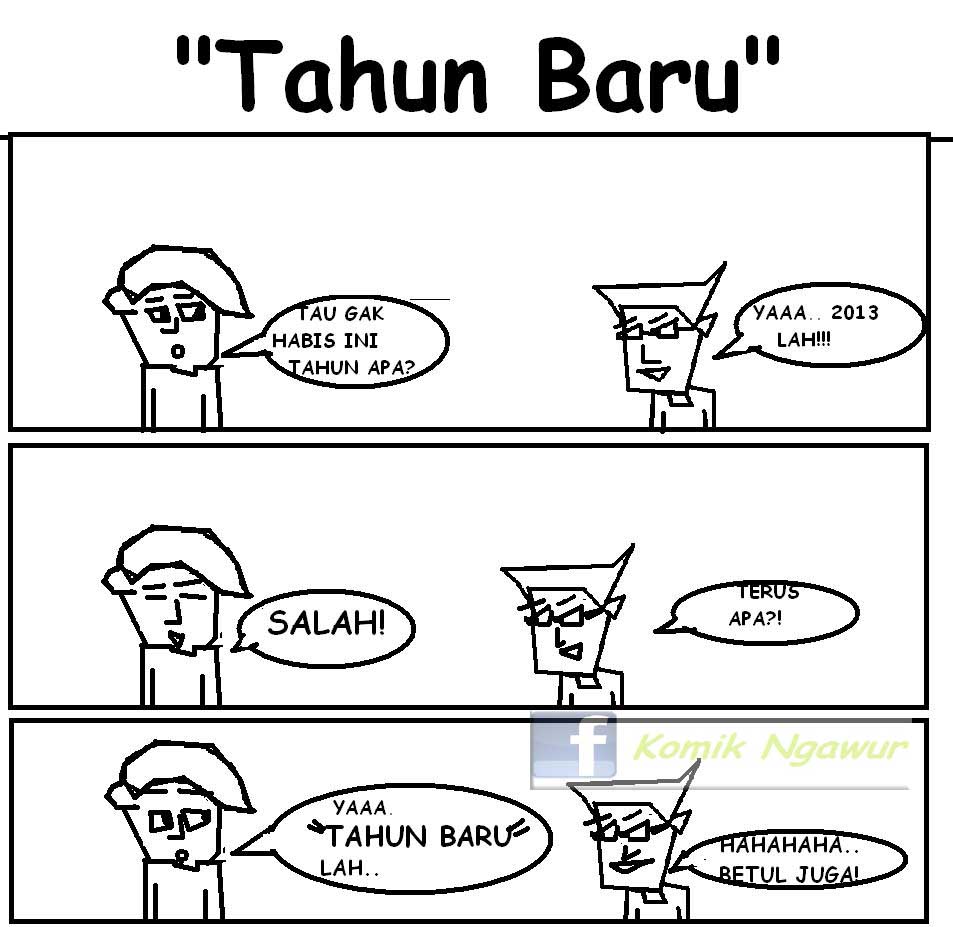 Komik Lucu Tahun Baru Kolektor Lucu