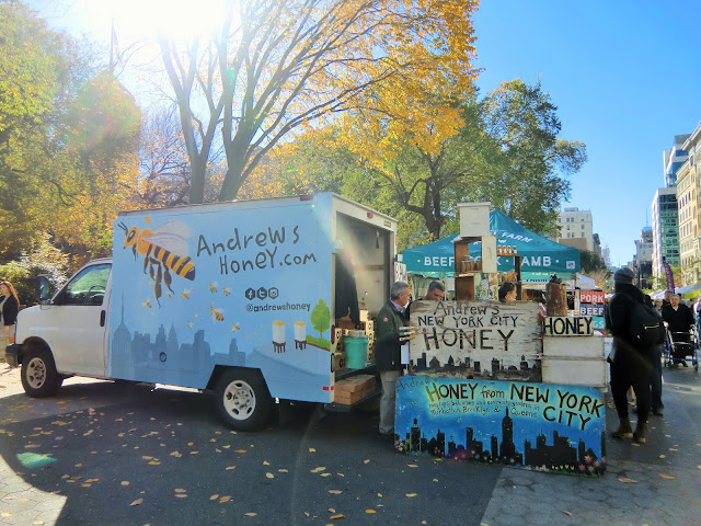 Green market - Union Square - New-York - honey