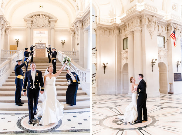 Annapolis MD Wedding at Naval Academy Chapel and Severn Inn by Heather Ryan Photography