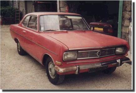 OPEL REKORD B coup 1900 LS 1966