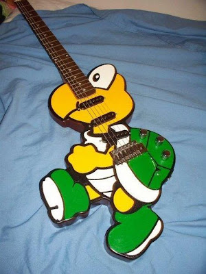 desain gitar unik, gambar gitar