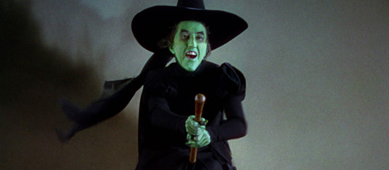 Margaret Hamilton in The Wizard of Oz