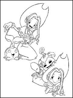 Desenhos do Digimon para Colorir