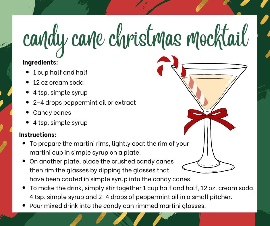 Candy Can Christmas Mocktail
