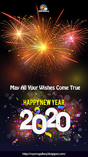 Happy New Year 2020 Greeting Message