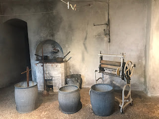 old fashioned wash room