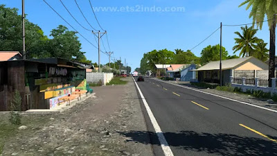Map Pangandaran Jawa Barat ETS2 1.39-1.44