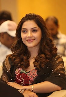 Mehreen Pirzada with Cute and Lovely Smile in Kavacham Teaser Launch 1