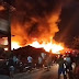 Puluhan Kios Hangus dilalap si Jago Merah di Pasar Kemakmuran