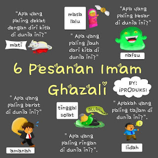  Pesan dan nasihat Imam Al-Ghazali