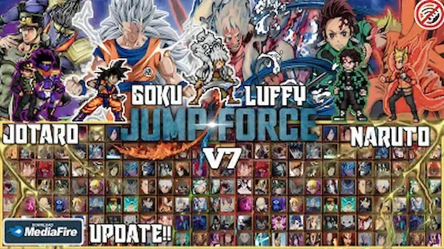 No Exagear! Anime Jump Force Android! NEW CHARACTERS DOWNLOAD