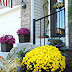 Our fall front porch (and new landscaping!)