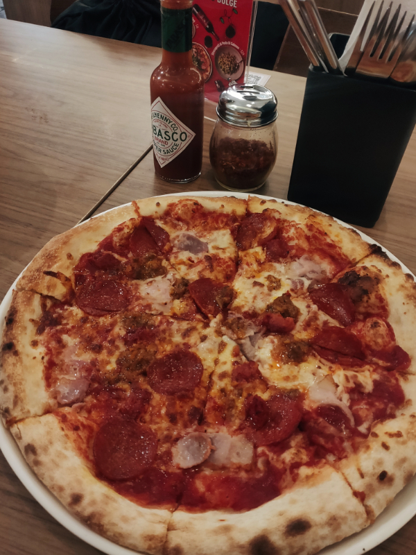 Mixed Meat Pizza - LINO Pizza & Pasta Bar