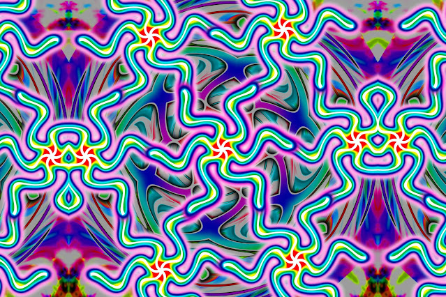 Original Psychedelic Art by gvan42 - many of these images are for sale at Zazzle Gregvan - printed on Buttons, Coffee Cups and Ornaments