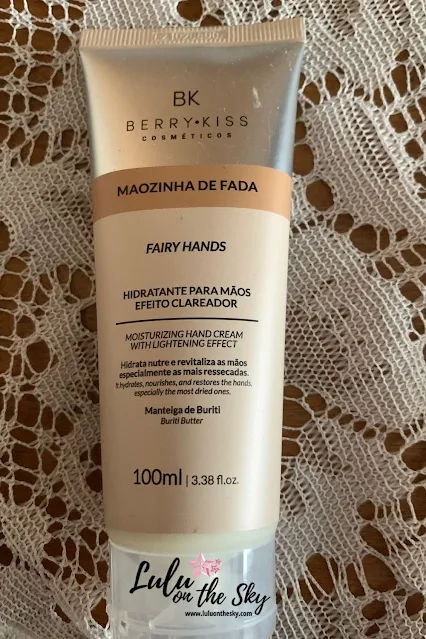 Berry Kiss Cosméticos Creme Hidratante Buriti Mãozinha de Fada