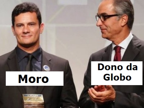 Resultado de imagem para Moro e Globo