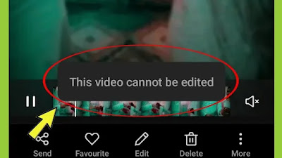 Fix Oneplus Gallery, This video cannot be edited
