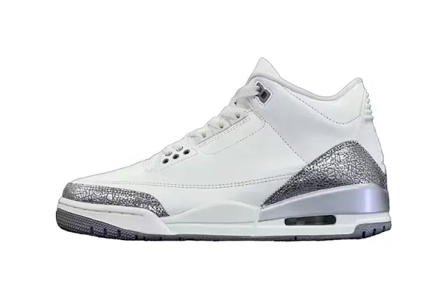 Air Jordan 3 "Sail/Metallic Silver" Set to Drop This April