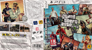 Capa do Jogo - Grand Theft Auto V (GTA 5) PS3
