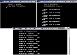 Exemplo Struct exercicio 1