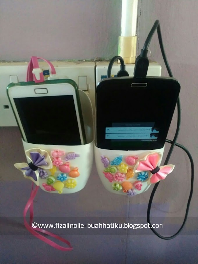 DIY Tempat Letak Handphone