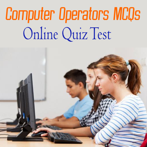 Solved Objective Type MCQs Computer Test