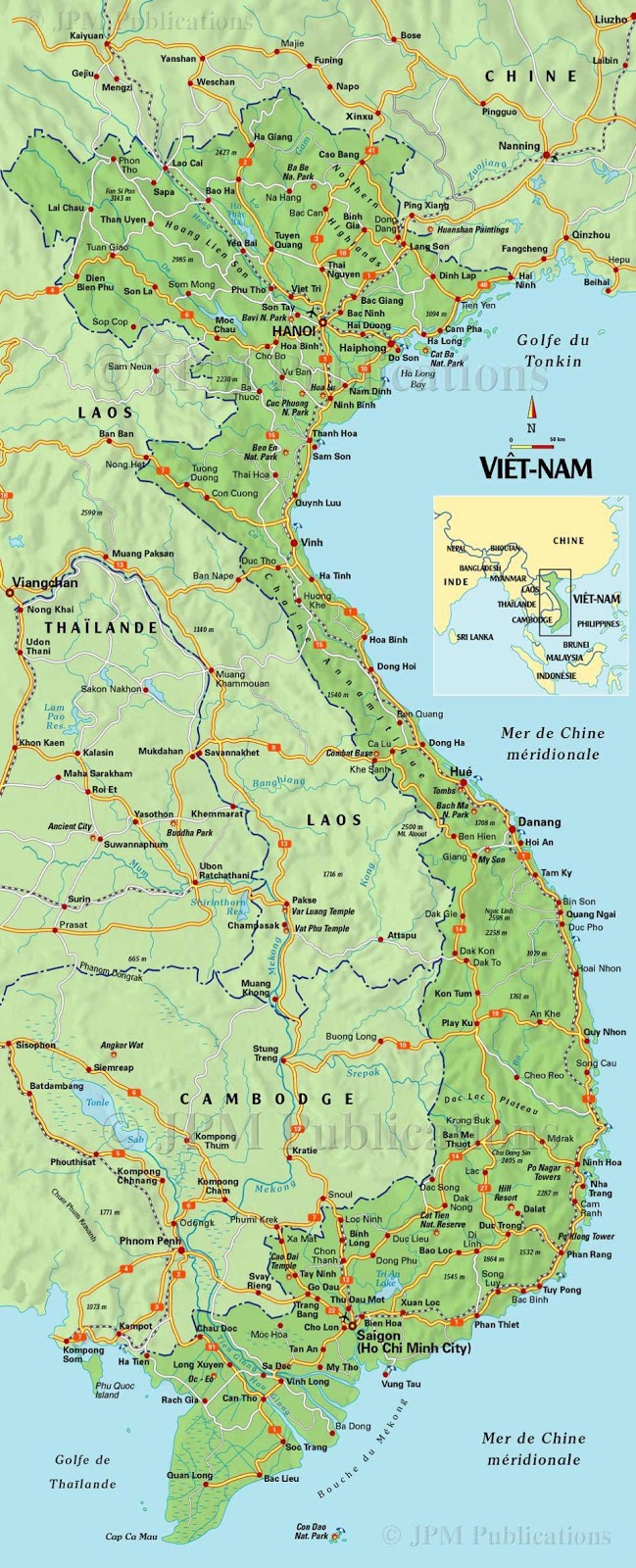 Circuit Vietnam  vietnam  du sud 