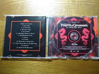 【ディズニーのCD】映画サントラ　「パイレーツ・オブ・カリビアン /ワールド・エンド　オリジナル・サウンドトラック」を買ってみた！